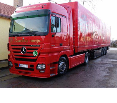 Međunarodni transport Mercedes Actros