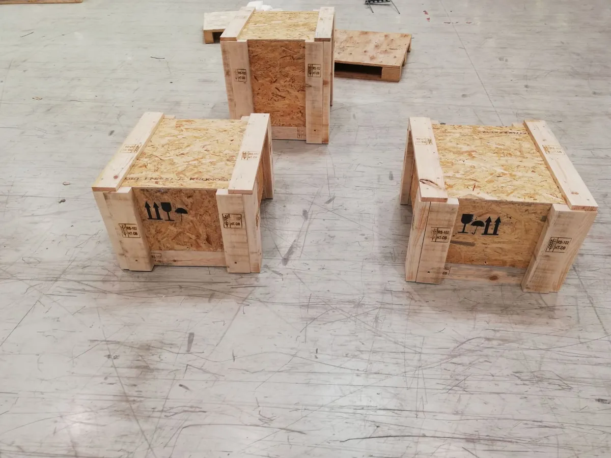 Specijalni drveni sanduk po meri — Logistika pakovanja